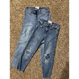 Abercrombie&Fitch Kids Lot Of 2 Pair Jeans 9/10 B29